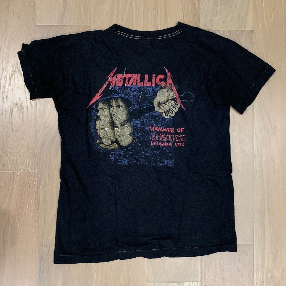 Metallica Damaged Justice Tee